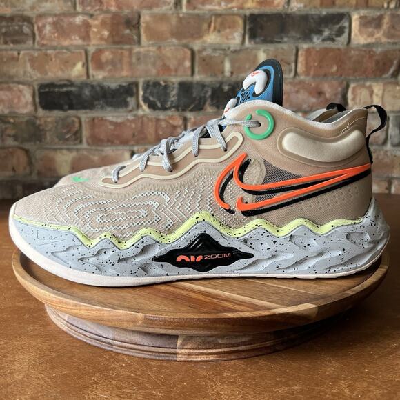 Nike Air Zoom G.T. Run Mowabb Men's 12.5 Desert Ore Crimson Sneakers Shoes - Picture 12 of 16